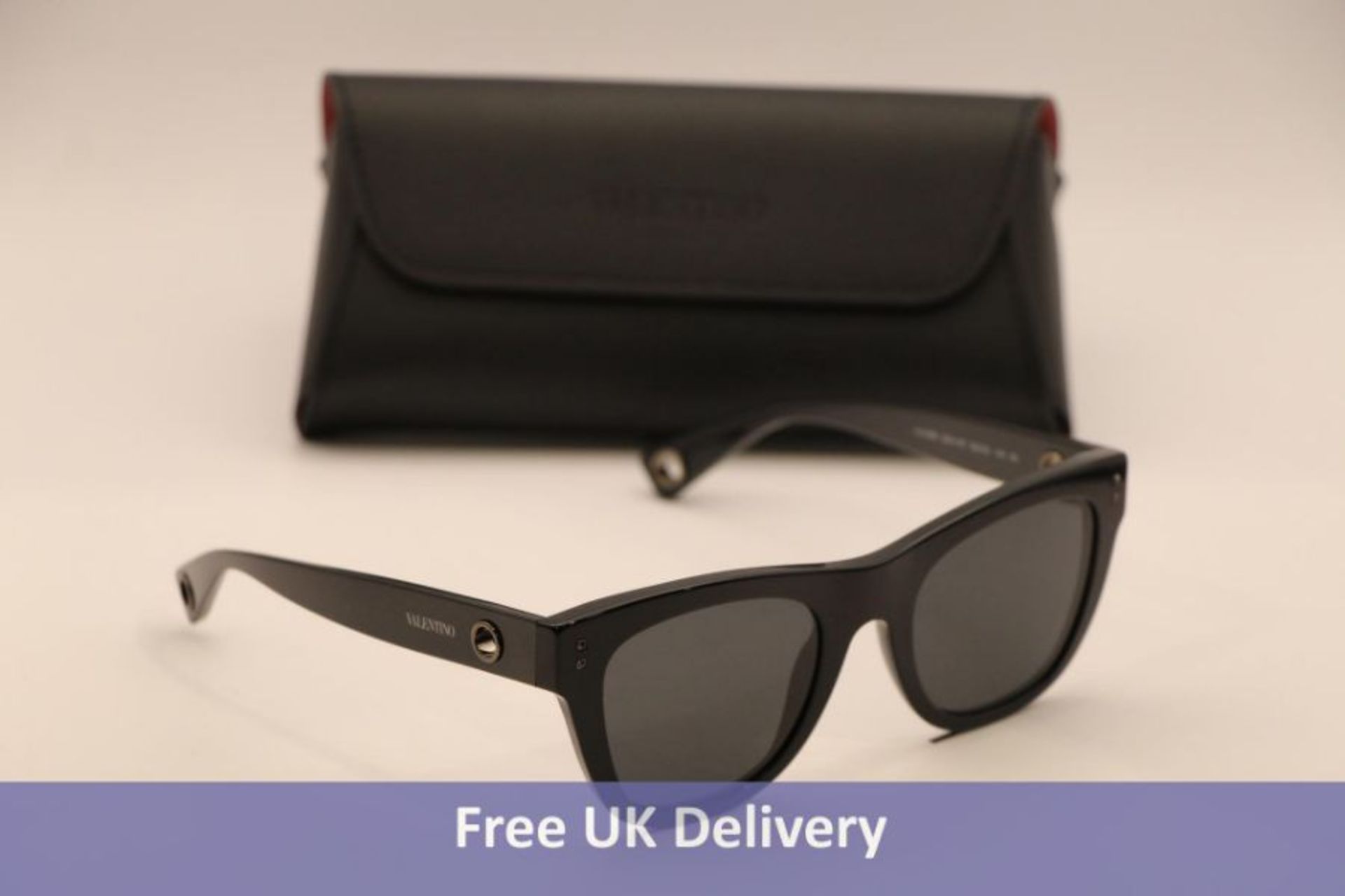 Valentino VA4093 Havana Sunglasses, Black