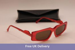 Ace & Tate Ashley Williams Beach Bum Hell Raiser Cherry Red Sunglasses