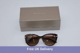 BVLGARI Sunglasses, Tortoiseshell Brown