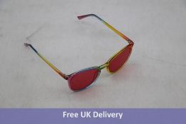 EyeBuy Direct Joyful Round Rainbow Sunglasses, Multicolour