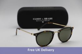 Gloos x Brady, Danish Eyewear, Pacifica, Espresso, Men's Sunglasses