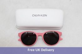 Calvin Klein CK20543S Sunglasses, Matte Pink,