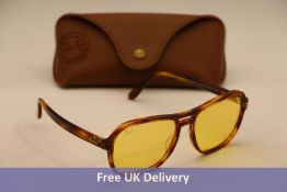 Ray-Ban RB4356 State Side Reloaded Sunglasses, Striped Havana Brown