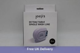 Twelve Joejis Retractable Single Washing Lines, 15M