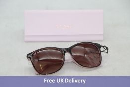 Ted Baker Women's Alva 1496 Sunglasses, Light Pink