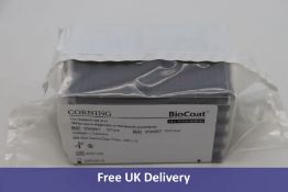 Ten packs Corning BioCoat Collagen, 384 Well Black/Clear Flat Bottom Microplate,with Lid, Sterile, 5