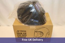 Foster Prem Air Gx Papr Headtop, Helmet and Spare Lens, 347221