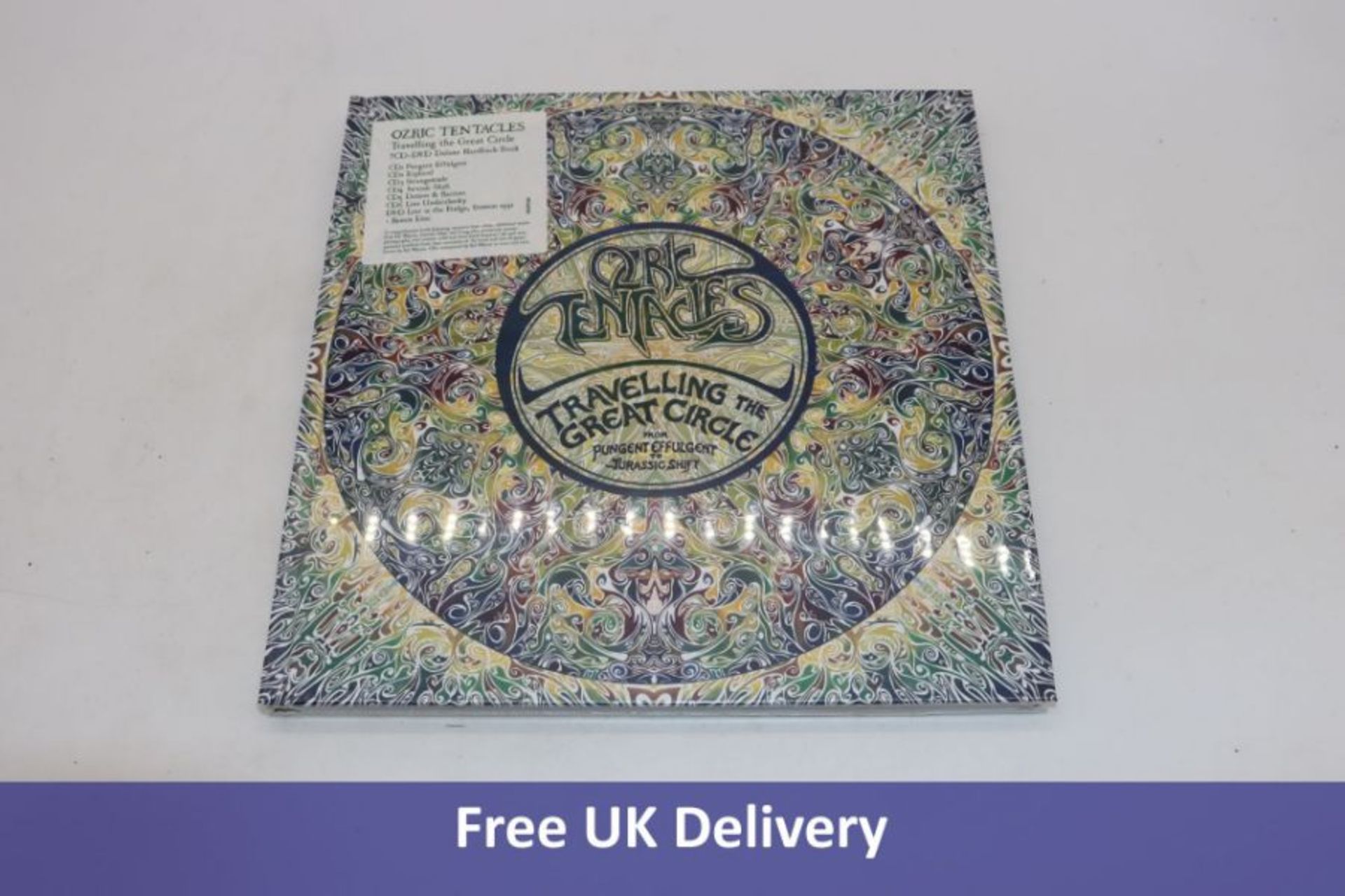 Five Ozric Tentacles Travelling The Great Circle 7CD+DVD Book, Sealed