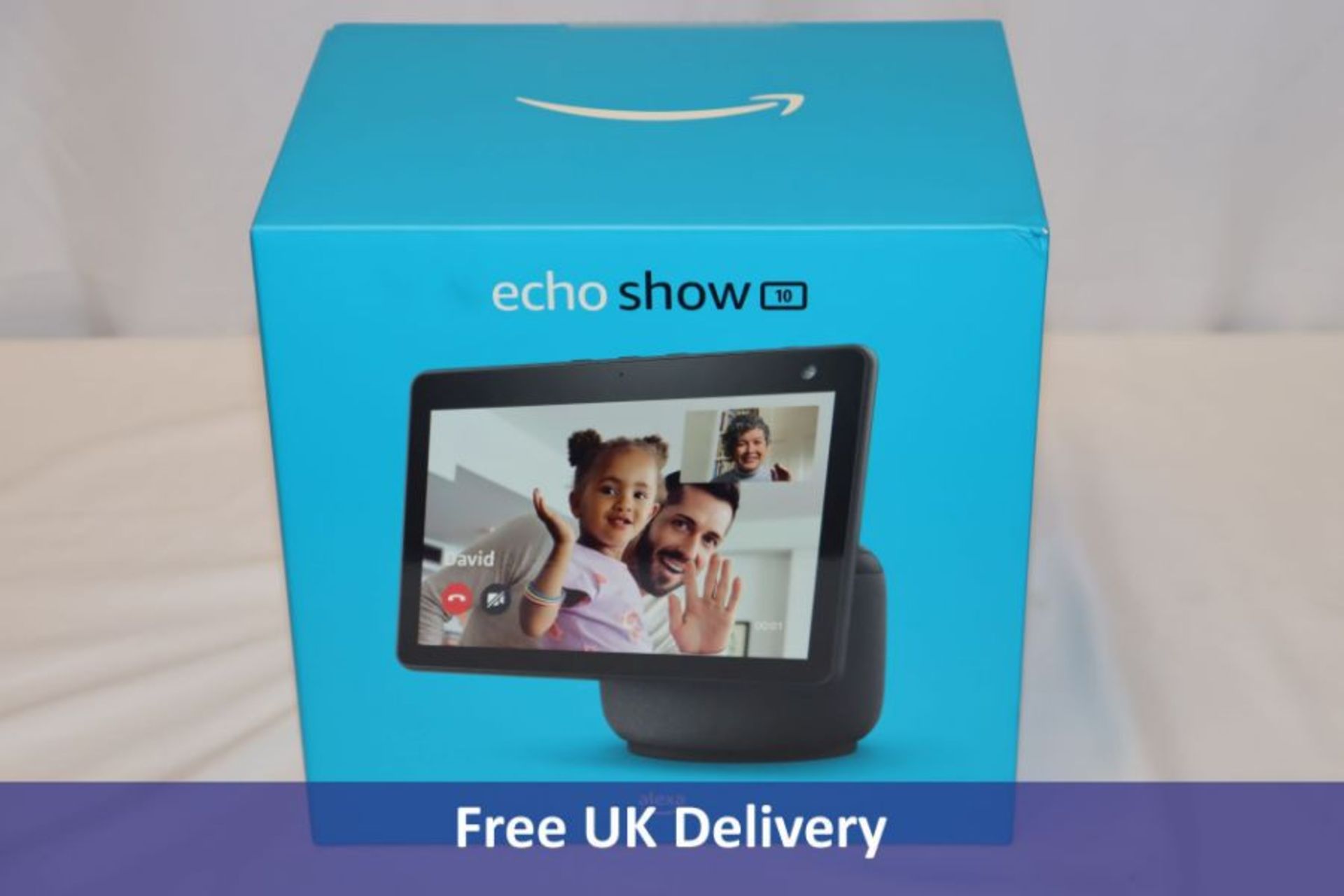 Amazon Echo Show 10 HD Smart Display with Alexa. Box damaged