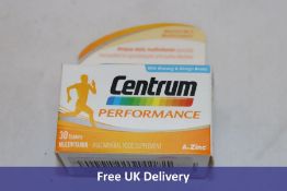 Eight Centrum Performance Multivitamins & Minerals, 30 Tablets. Expiry 12/22