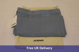 Jacquemus Women's Le Pantalon Notte Trousers, Blue, L