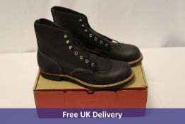 Red Wing Iron Ranger Boot, Black, UK 9