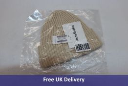 ACNE STUDIOS Wool Beanie, Oatmeal