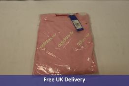 Two Adidas Women's Crew Sweatshirts, True Pink, UK 16