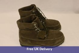 Timberland Boots, Olive UK 8. No box