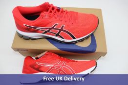 Asics Men's GT-1000 10 Trainers, Electric Red/Black, UK 10