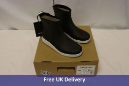 Tretorn Viken II Low Rubber Boots, Black, UK 5