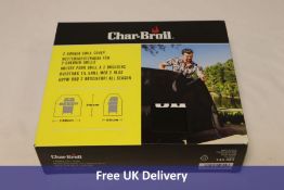 Char-Broil 140384 2 Burner Gas Barbecue Grill Cover, Black, W132cm H110cm D58cm