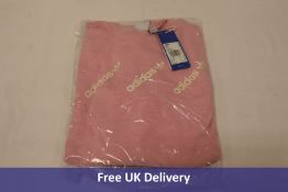 Six Adidas Women's Crew Sweatshirts, True Pink, UK 12