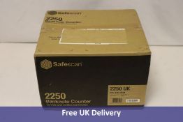 Safescan 2250 Banknote Counter with 3 Point Counterfeit Detection