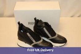 RUCOLINE R-evolve 4114 Carmen Metal R Boots, Black, UK 6.5