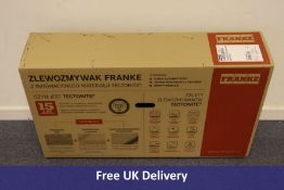 Franke Orion OID 651 Tectonite One and Half Bowl Inset Kitchen Sink. Corners damaged