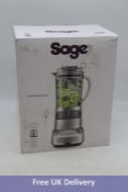 SAGE Fresh and Furious SBL620SIL Blender, Silver