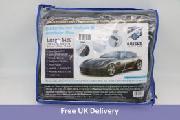 Shield Autocare Quality Heavy Duty Waterproof Cover With Cotton Lining, L X 190", W X 70", H X 47"