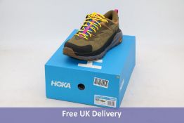 HOKA X Bodega Kaha Low GTX Low Top Sneakers, Green/Black, UK 10