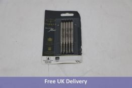 Eight Packs of Parker Pen Quink Flow Refills, Pack Of Ten, Black
