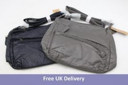 Four Pavers Handbags, WAHT250001, 2x Grey, 2x Navy