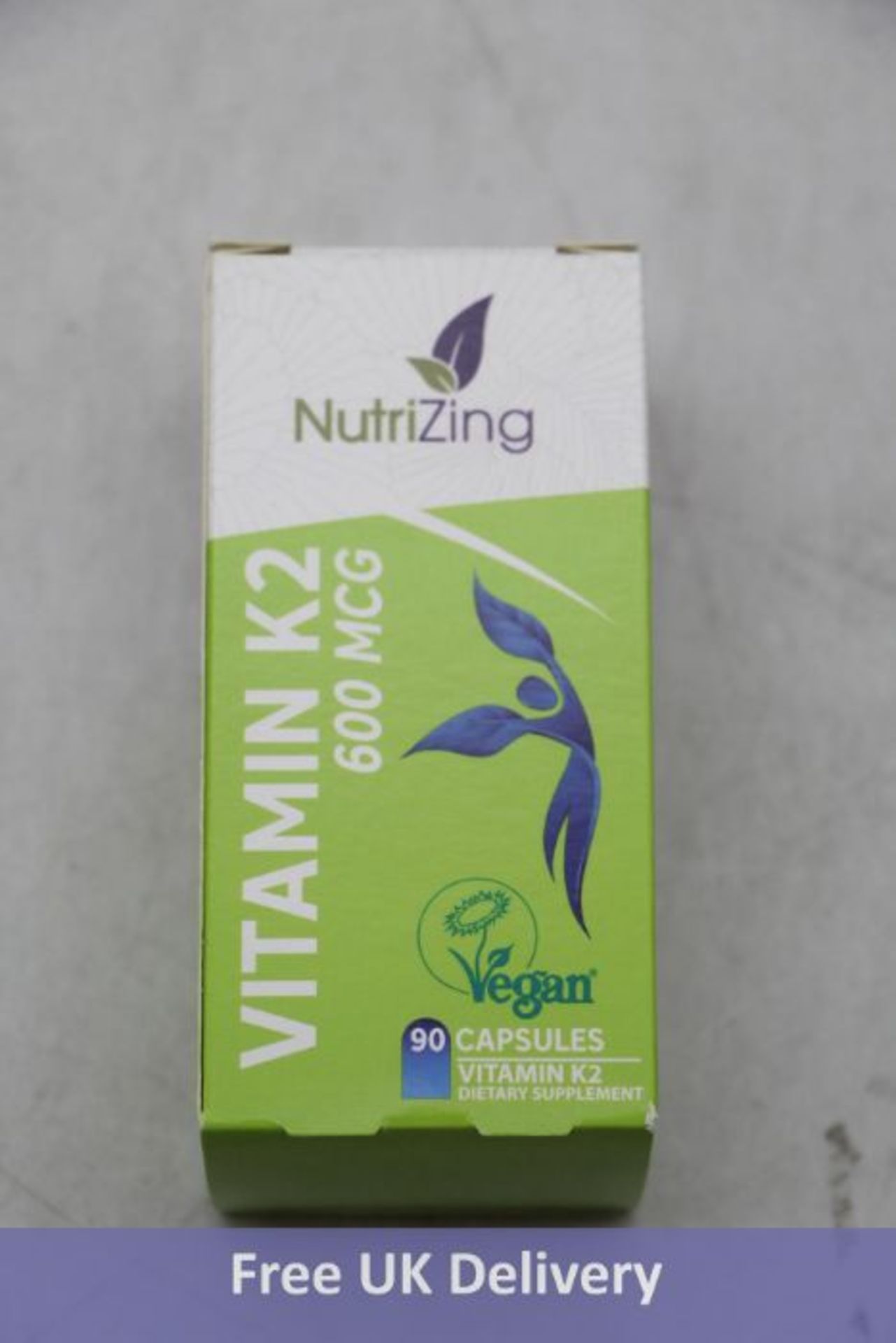 Sixteen Nutrizing Vitamin K2 Dietary Supplement, 90 Capsules, Expiry Date 07/2023 - Image 2 of 2