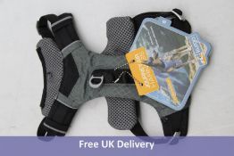 Six Kurgo Journey Air Dog Harness, Black, UK S