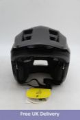 Fox Dropframe Pro Mountain Bike Helmet, Black, Medium, Box damaged