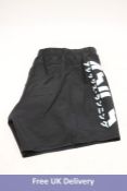 Two Pairs Men's Asics Katakana 5in Shorts, Black, Size XL