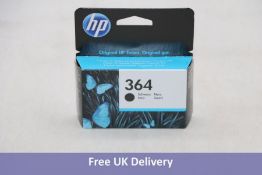 Fifteen HP Original Ink Cartridge 364, Black