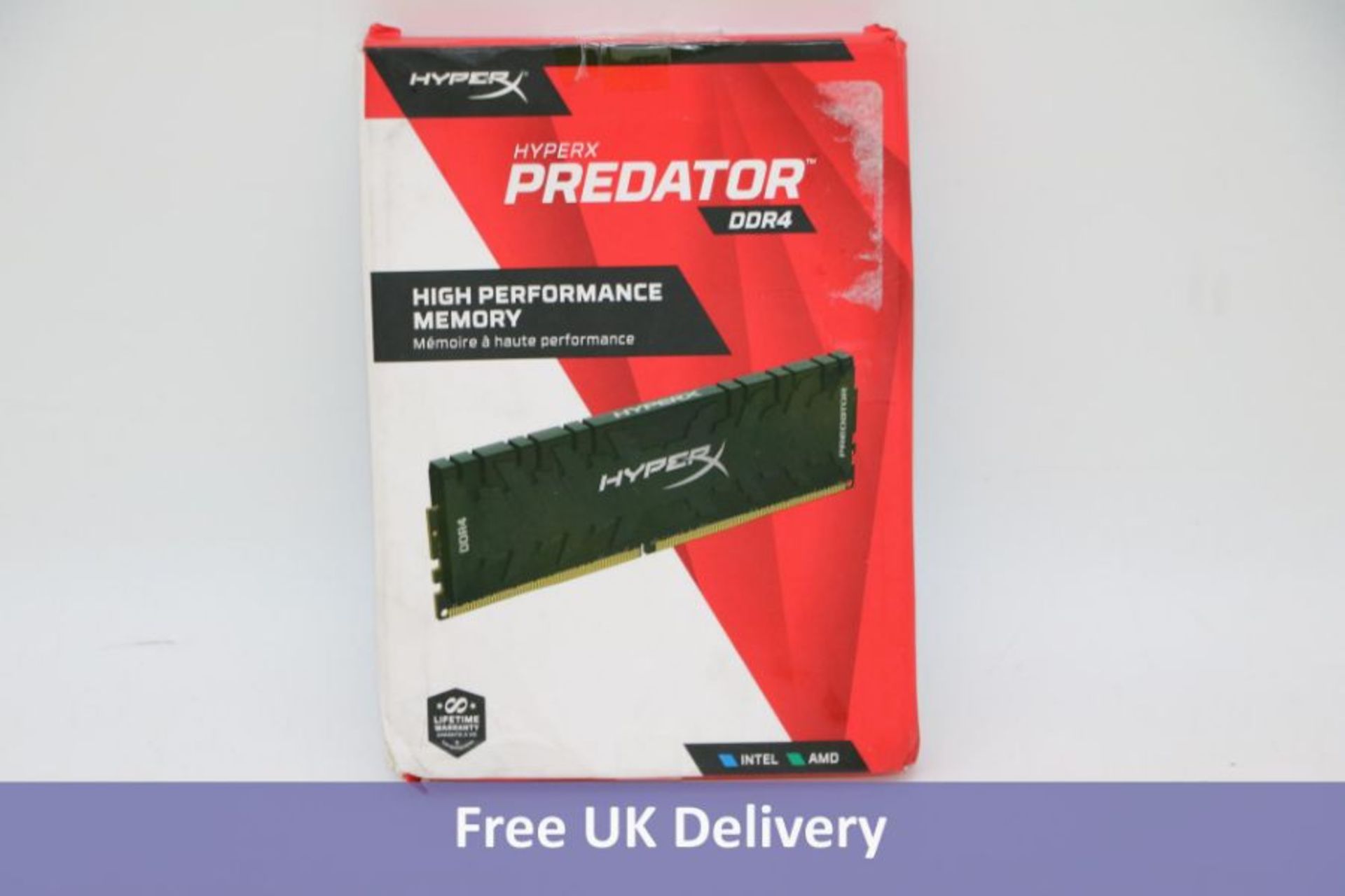 HyperX Predator DDR4, High Performance Memory, HX432C16PB3K2/64, Box damaged, not tested
