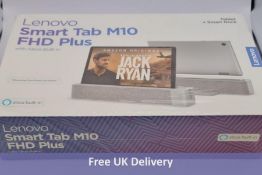 Lenovo Smart Tab M10 FHD Plus, 2GB RAM, 32GB Storage, Platinum Grey. Brand new, sealed