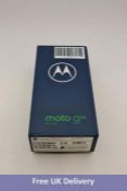 Motorola Moto G 5G Plus Android Mobile Phone, XT2075-3, 6GB RAM, 128GB Storage, Surfing Blue. Brand
