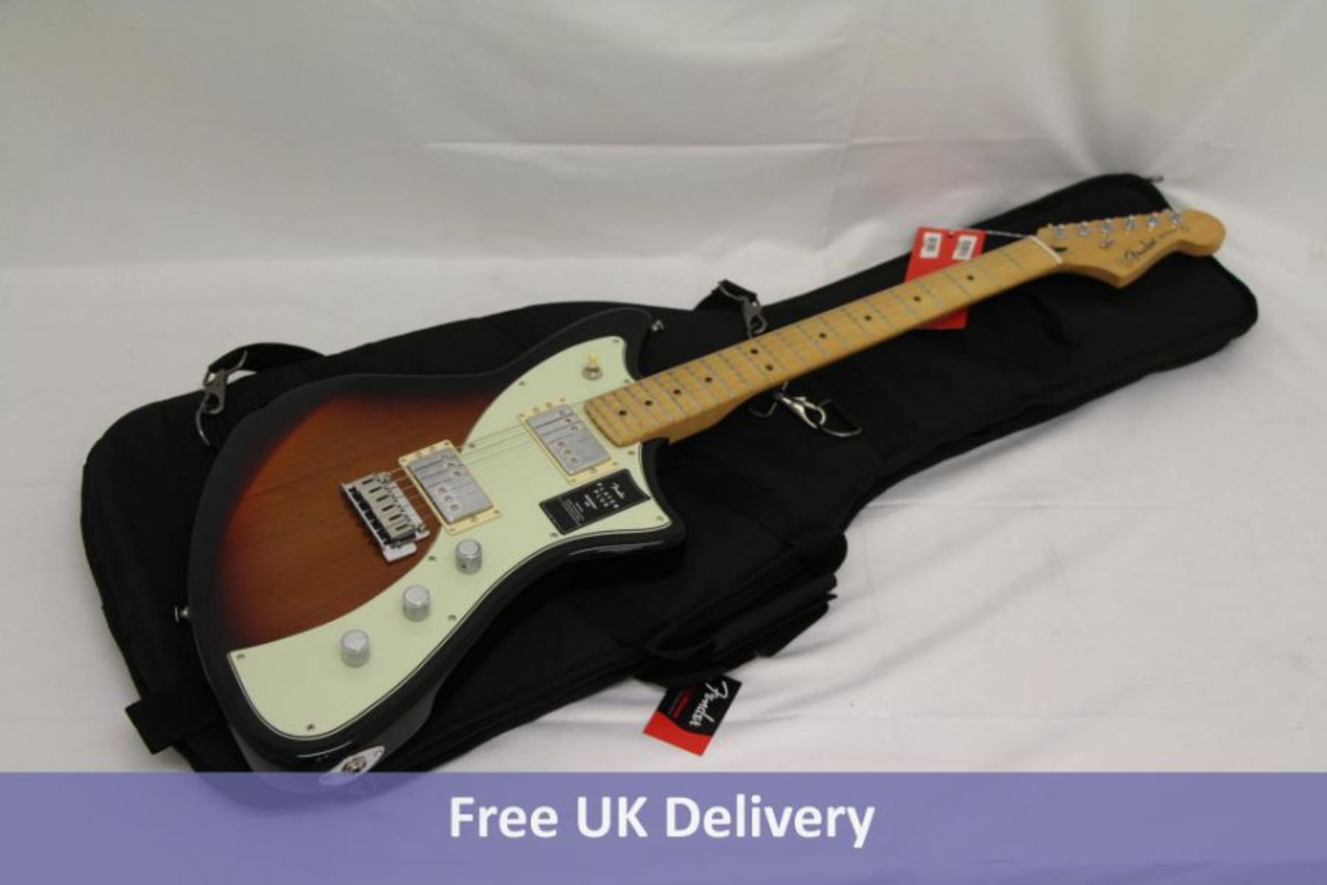 Fender Player Plus Meteora HH Electric Guitar, 3-Colour Sunburst