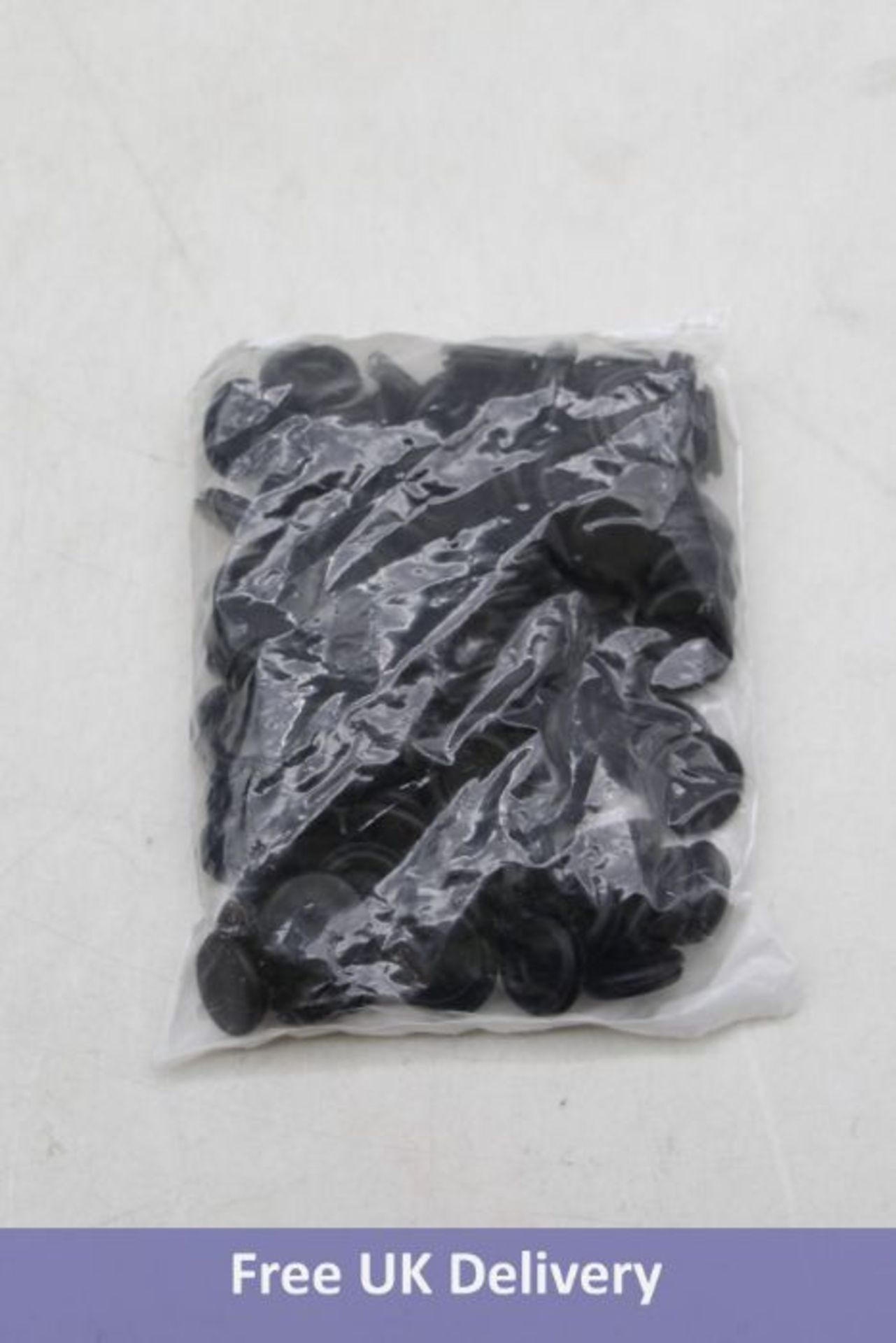 Eleven F4P 20mm PVC Blind Grommets, Black, Pack of 100