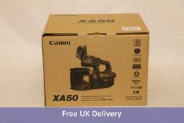 Canon UHD 4K Professional Camcorder, XA50