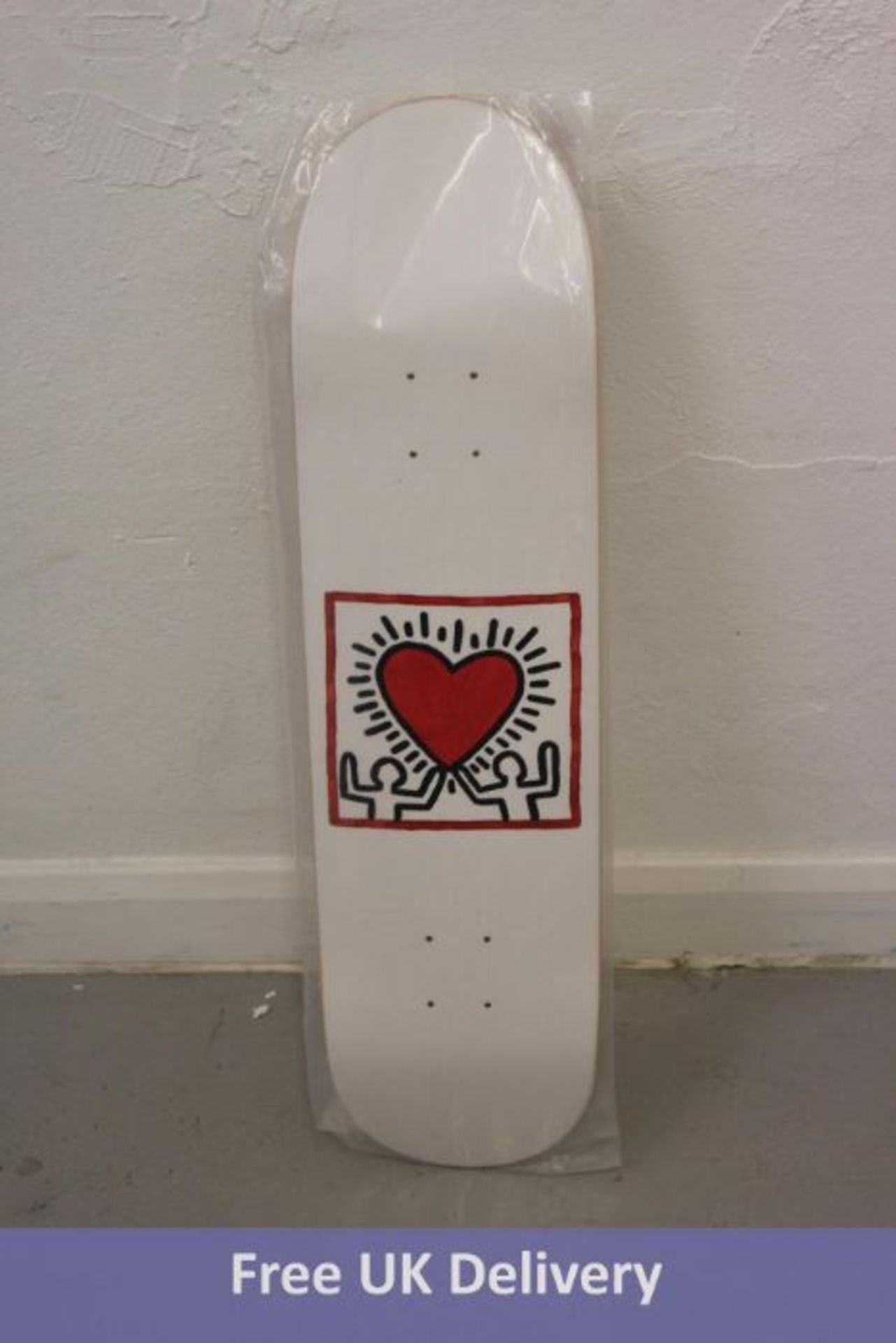 Keith Haring Untitled Heart Skateboard
