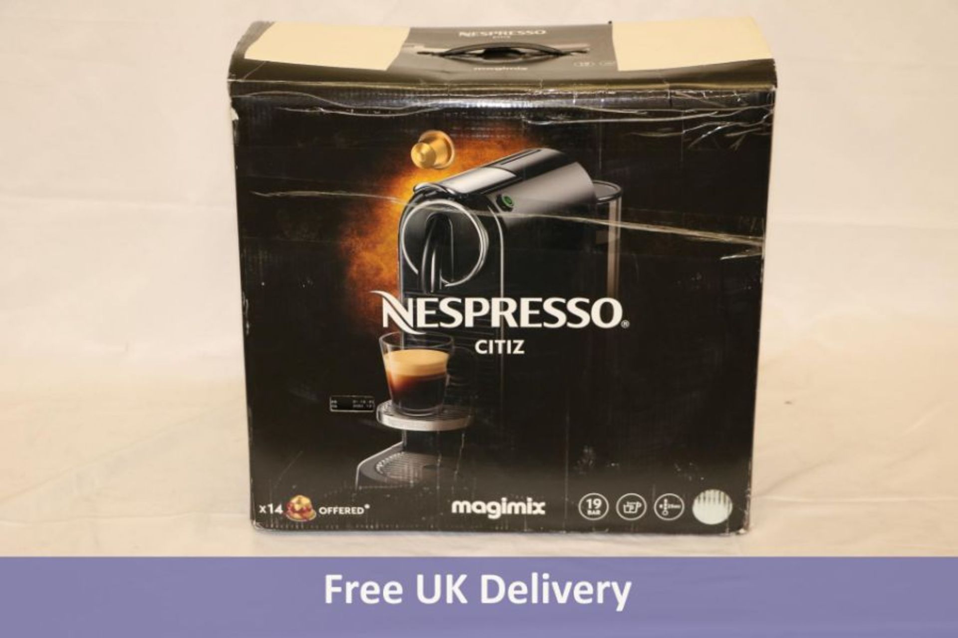 Magimix Nespresso Citiz Coffee Maker, White