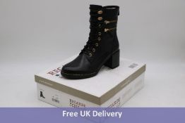 Regarde Le Ciel Women's Elly-10 Leather Boots, Black, UK 6