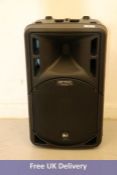 RCF ART315A Mk4 Professional Active Loudspeaker, Black. Used, No Cables, Small Cracks On Top