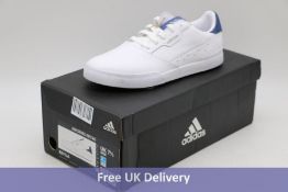 Adidas Golf Mens 2022 Adicross Retro Spikeless Waterproof Leather Golf Shoes, White, UK 7.5