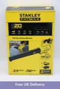 Stanley FatMax V20 18V Brushless Cordless Blower 1 x 4.0Ah