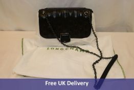 Longchamp Brioche Crossbody Bag, Medium, Black
