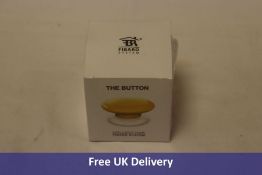 Five Fibaro The Button iOS Bluetooth Smart Multicontroller, Yellow